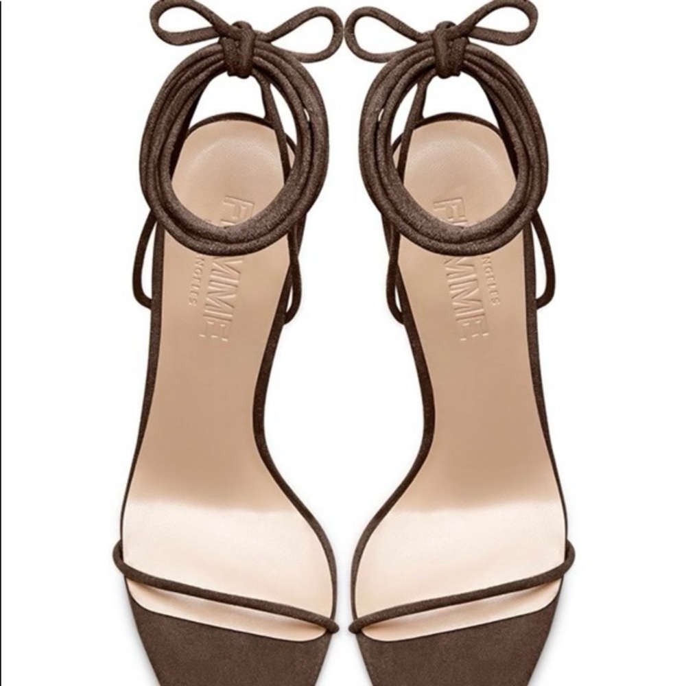 Never Worn Femme Los Angeles Suede Heels EU 38